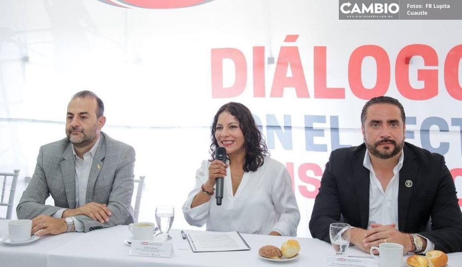 Ante escasez de agua, Lupita Cuautle propone creación de pozos de absorción en San Andrés (VIDEO)