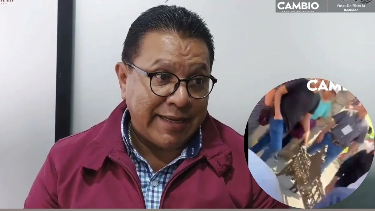 Zafarrancho en evento de Armenta en Juan Galindo fue por la candidatura de Márquez Ríos (VIDEO)