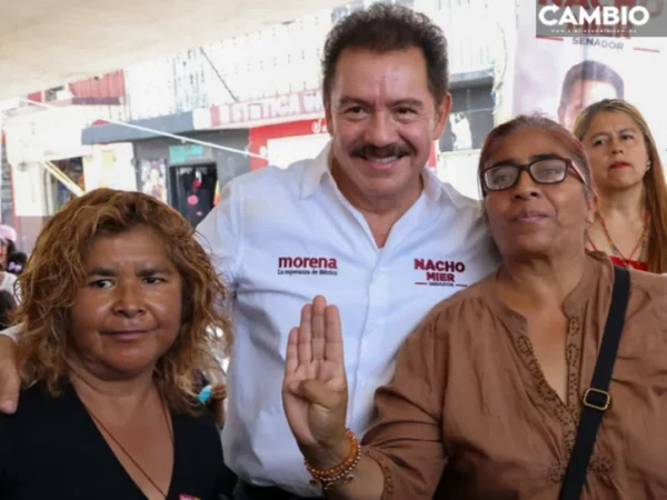 Reafirma Nacho Mier compromiso con la 4T en Totimehuacán (FOTOS)