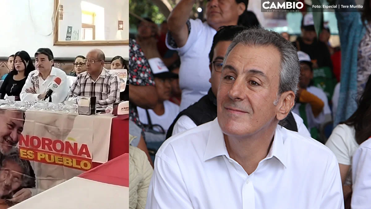 Noroñistas en Puebla respaldan candidatura a la alcaldía de Pepe Chedraui (VIDEO)