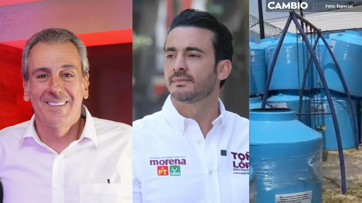 Pepe Chedraui respalda a Toño López en batalla contra Ayuntamiento por tinacos azules (VIDEO)