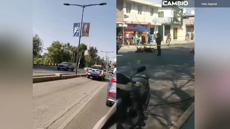 Robo de camioneta desata persecución y balacera en la Guadalupe Hidalgo; hay dos detenidos (VIDEOS)