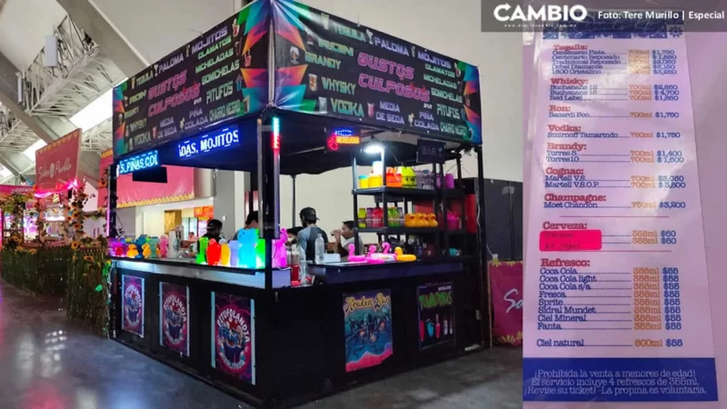 ¿Acaso hace magia? Michelada cuesta hasta 250 pesos en Feria de Puebla