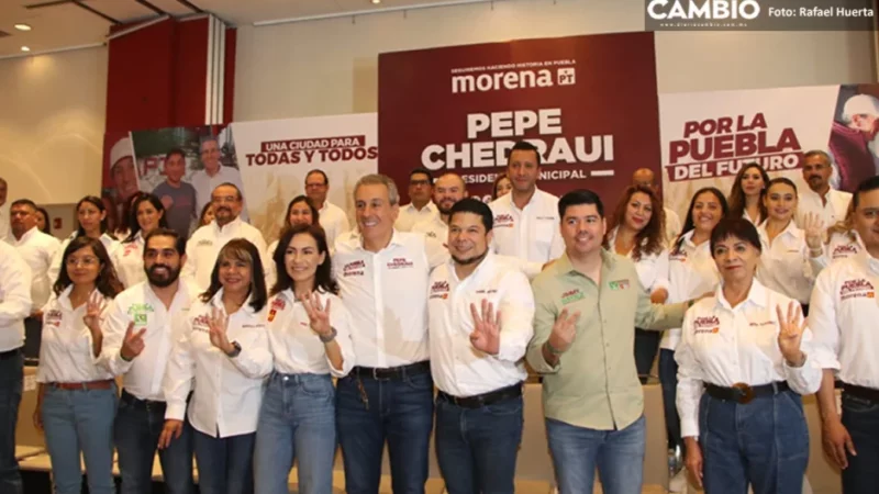 Presenta Pepe Chedraui a los miembros de su equipo de campaña