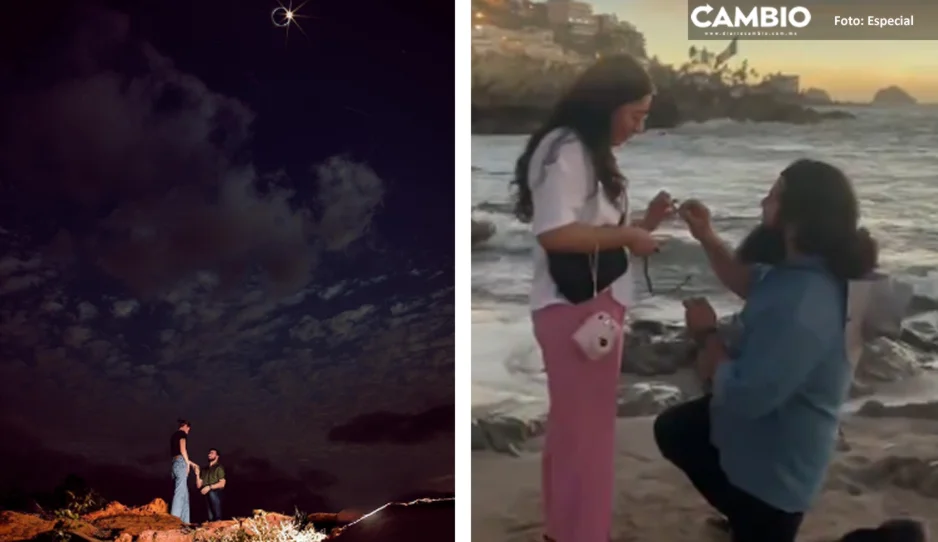 ¡Qué bellos! Parejas se proponen matrimonio durante el Eclipse Solar de 2024 (VIDEO)