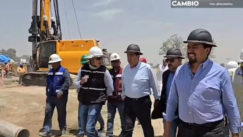 Encabeza Sergio Salomón recorrido de construcción del CIITA del IPN en Ciudad Modelo