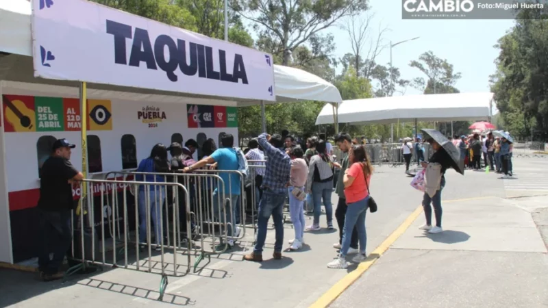¡Aguas con el celular! Gobierno del estado da recomendaciones a los asistentes a la Feria de Puebla