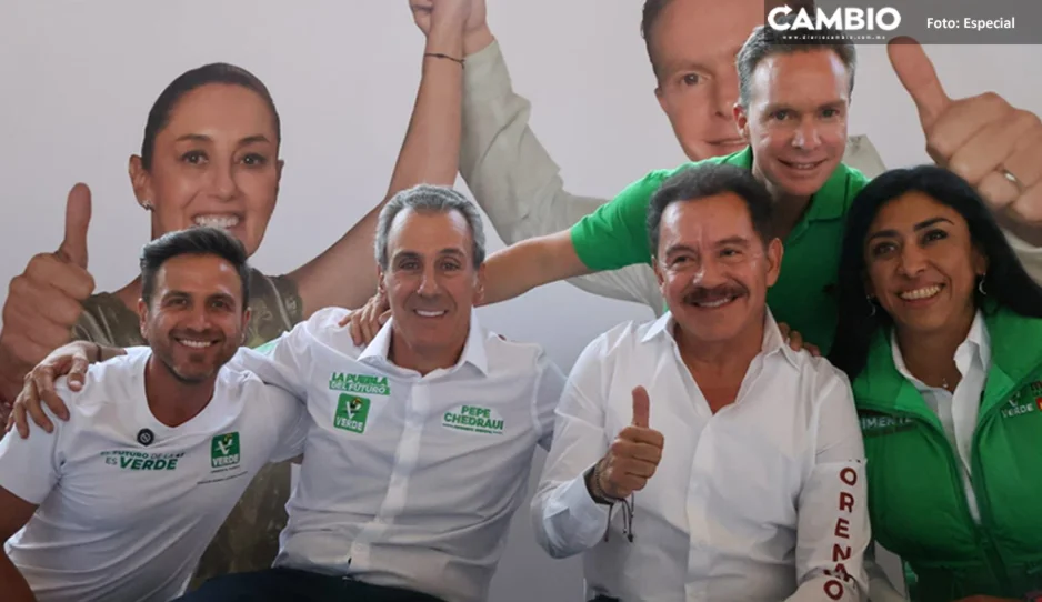 Puebla se pintará de los colores de Morena, Partido Verde y PT: Nacho Mier
