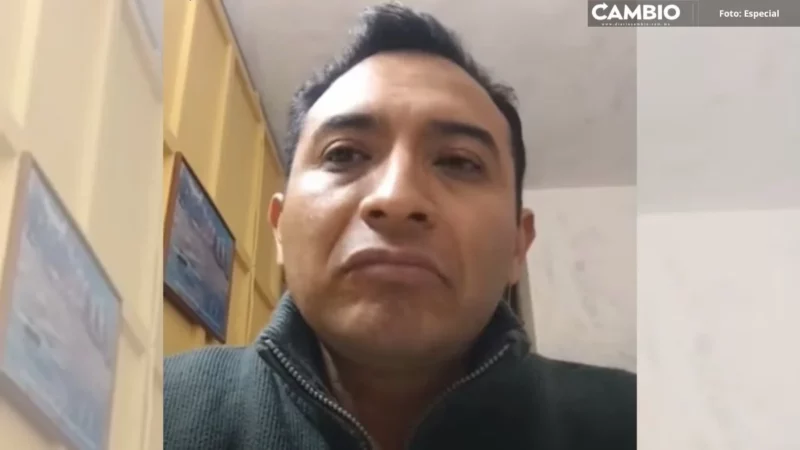 Valentín Rojas, candidato en Huejotzingo, narra intento de robo en su casa (VIDEO)