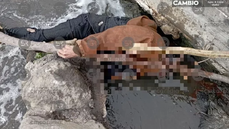 Abuelito muere al caer en una barranca de Huaquechula