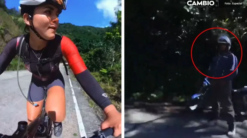 “¡Dios, ayúdame!”: Ciclista vive momentos de terror tras sufrir acoso cuando entrenaba (VIDEO)
