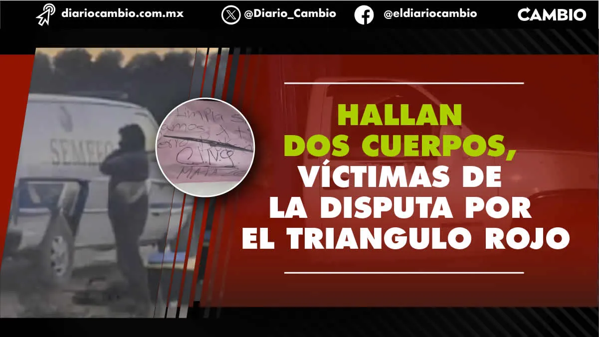 Arde El Triángulo Rojo: dejan 2 cuerpos con huellas de violencia en vehículo por disputa vs el Bukanas