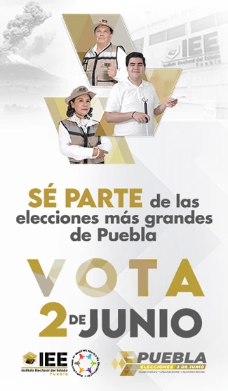Banner IEE Puebla Promoción al Voto 2024