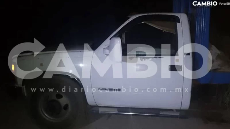 Con huellas de violencia los cuerpos hallados en camioneta en Cañada Morelos