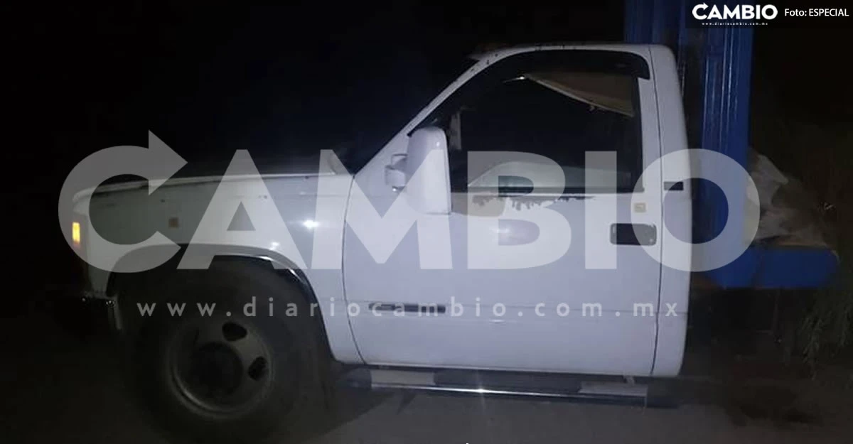 Con huellas de violencia los cuerpos hallados en camioneta en Cañada Morelos