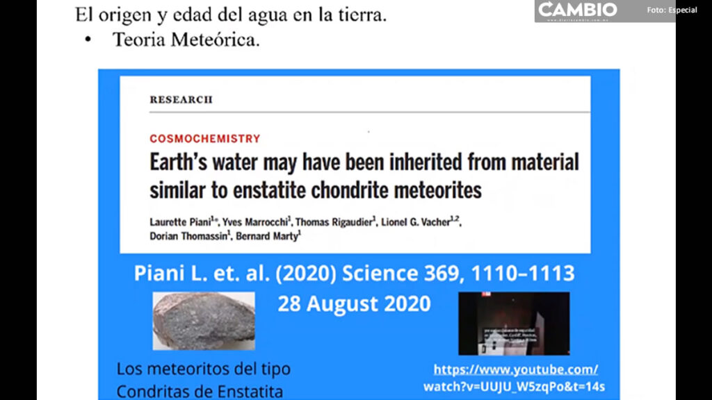 BUAP organiza conferencia del IPN sobre Pérdida y Recuperación de Aguas Subterráneas