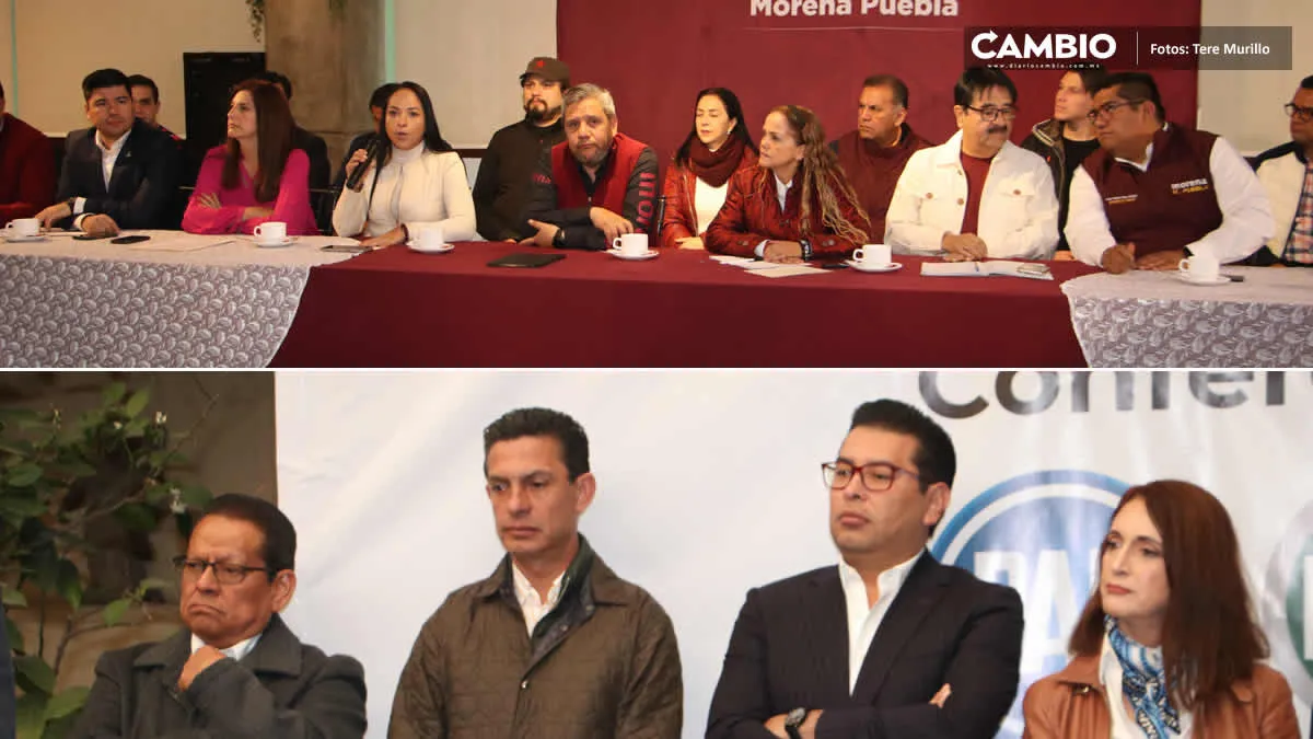 Choque de trenes entre mega coaliciones  solo se dará en Puebla capital y V. Carranza