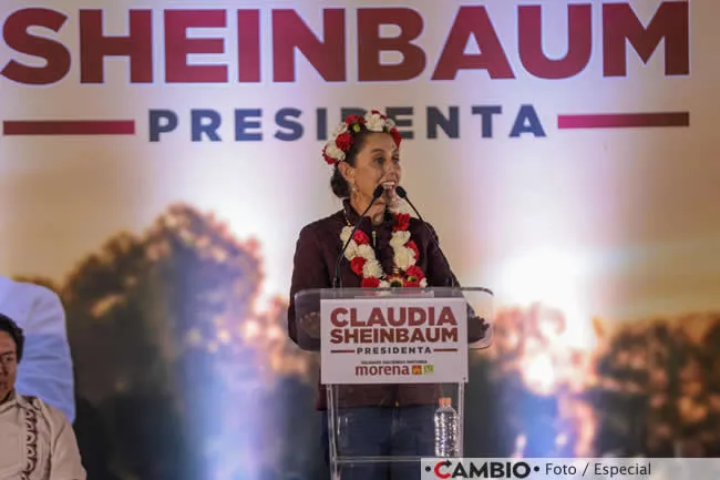Discurso de Claudia Sheinbaum en su visita a Huauchinango