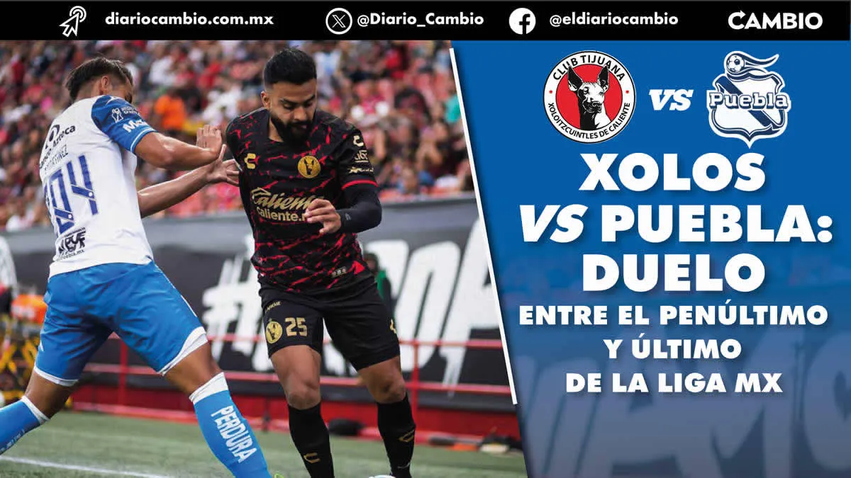 Duelo de malos: Puebla visita a Xolos en la penúltima jornada del Clausura 2024
