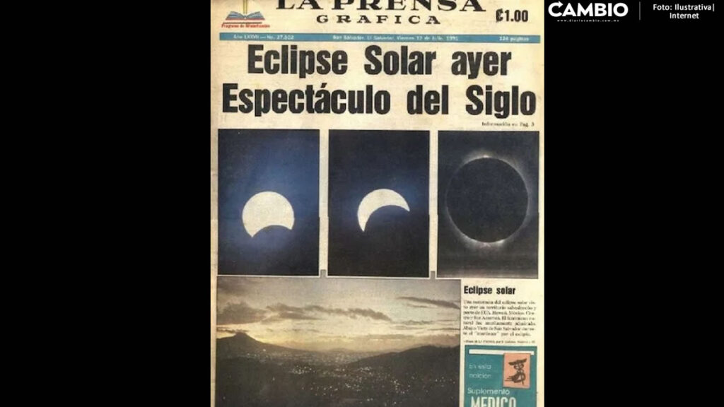 Recordar es vivir: así observaron los poblanos el eclipse en 1991