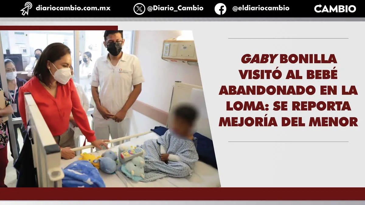 Gaby Bonilla supervisa avances en el estado de salud del bebé abandonado en una maleta en La Loma