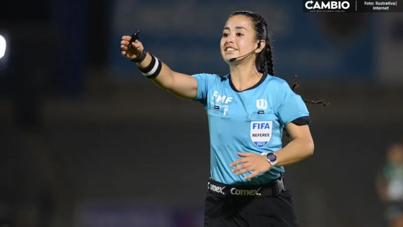 Katia Itzel García será la árbitra del enfrentamiento entre Club Puebla vs Cruz Azul