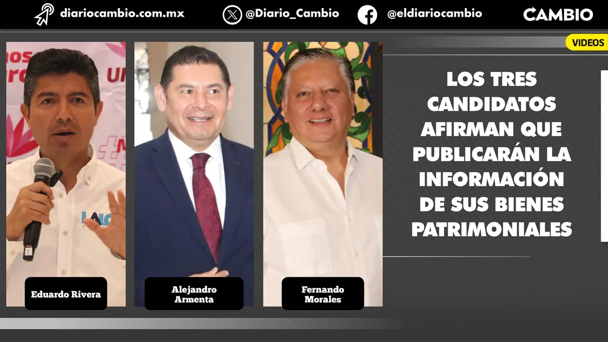 Lalo presentará declaración patrimonial el miércoles; Armenta y Fer Morales dicen que sí pero no cuando