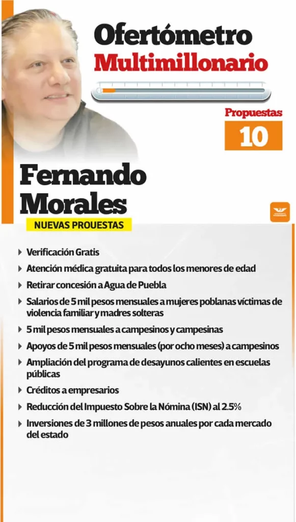 Ofertómetro multimillonario Fernando Morales 170424