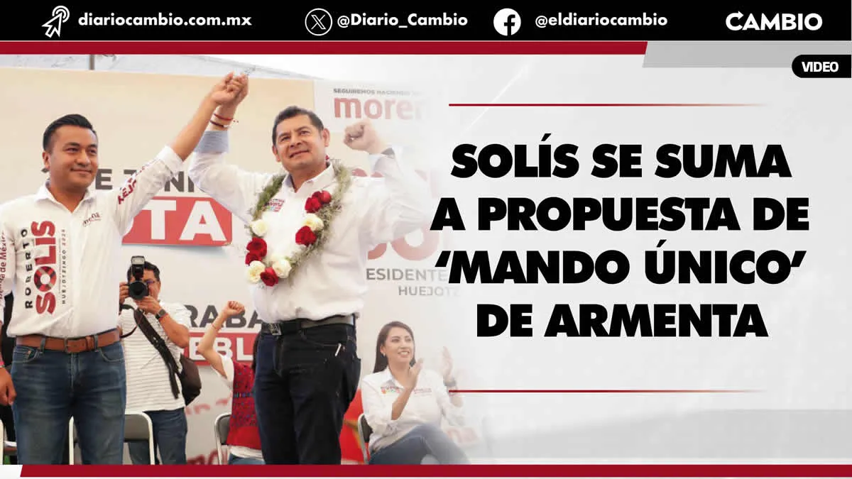 Roberto Solís ofrece sumarse al mando único promovido por Armenta si gana el 2 de junio