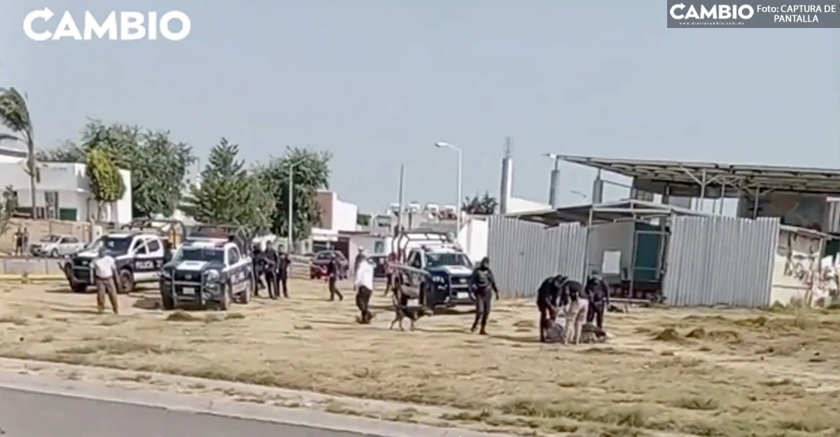 ¡Otro caso de Abuso de poder! Policía en Huejotzingo someten a patadas a hombre (VIDEO)
