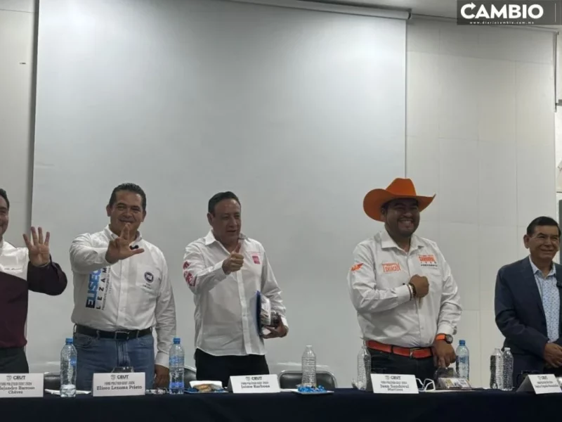 Tunden a Pedro Tepole en foro político de candidatos a la alcaldía de Tehuacán