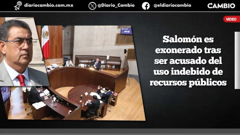 TEPJF exonera a Sergio Salomón: no violentó la imparcialidad de la contienda