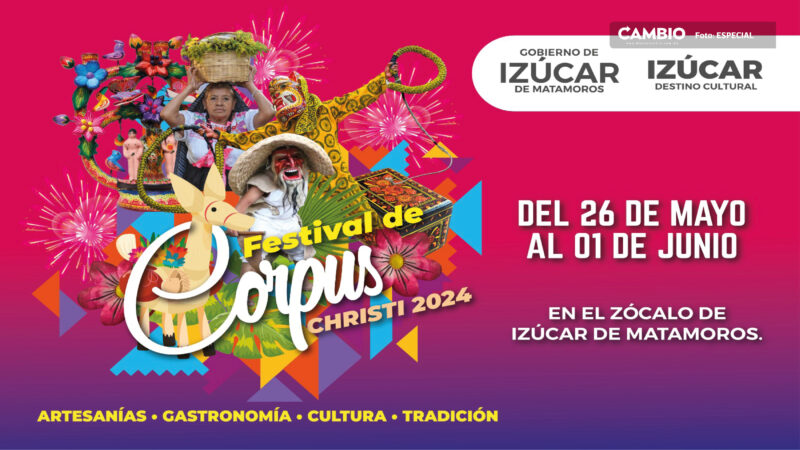 Vive el festival de Corpus Christi en Izúcar