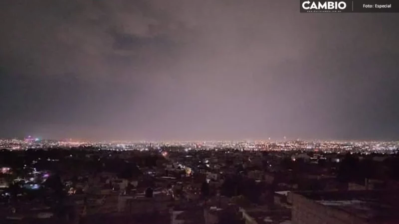 ¿Se fue la luz en tu casa? Reportan apagón en varias colonias de Puebla