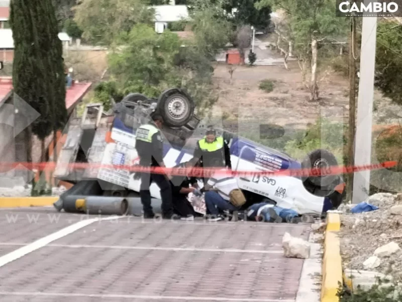 Muere ‘El Pajarito’ aplastado por su propio camión en Izúcar (VIDEO)