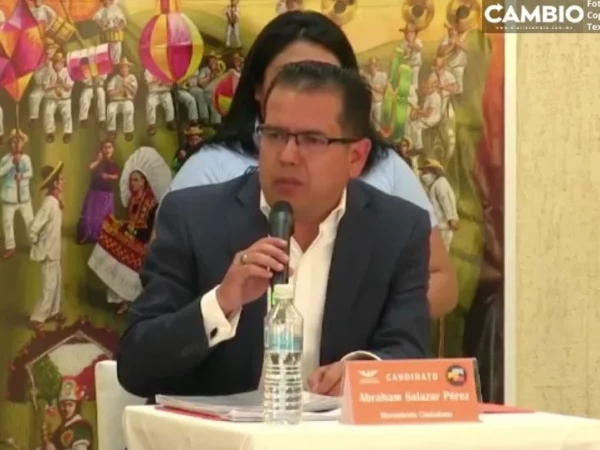 Destacan propuestas de Abraham Salazar en foro de candidatos en Texmelucan