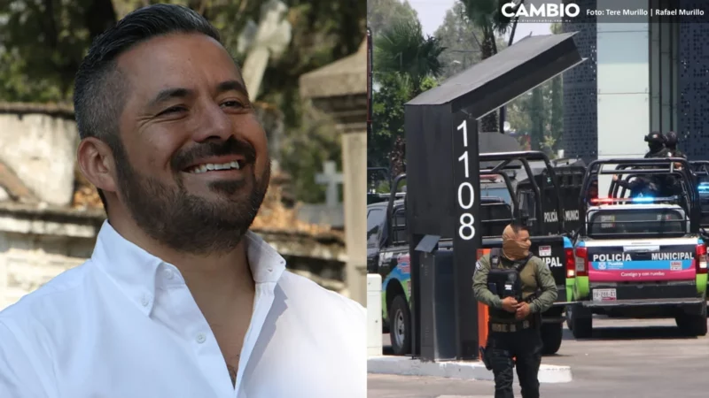 Adán Domínguez celebra operativo de policía municipal tras tiroteo en Centro Mayor de Zavaleta (VIDEO)