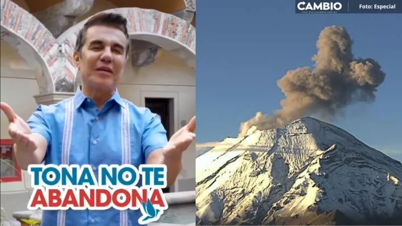 ¿La mejor propuesta de campaña? Adrián Uribe propone tapar el domo del Popo y abrirlo en caso de erupción (VIDEO)