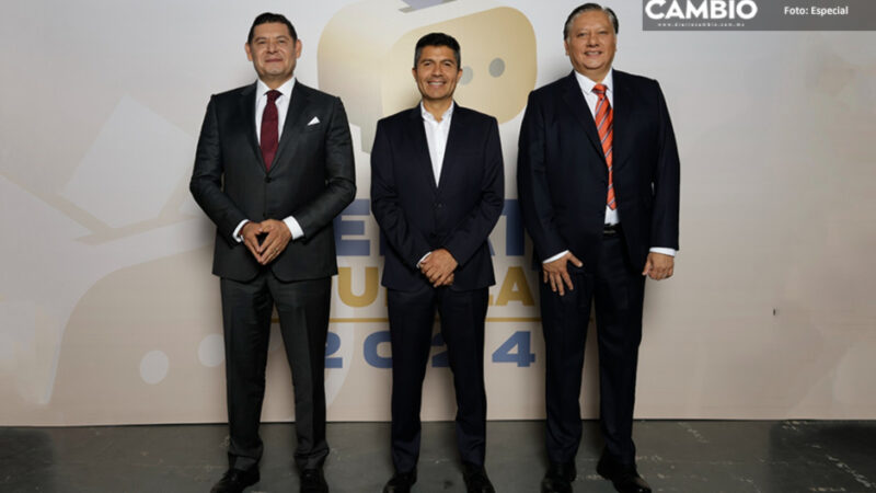 IEE lleva a cabo debate entre candidatos a la gubernatura de Puebla