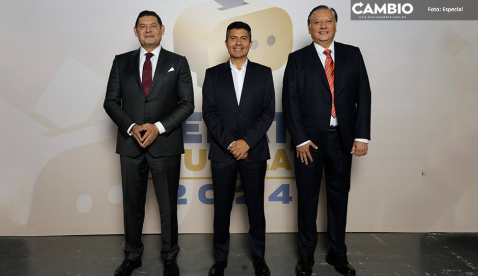 IEE lleva a cabo debate entre candidatos a la gubernatura de Puebla