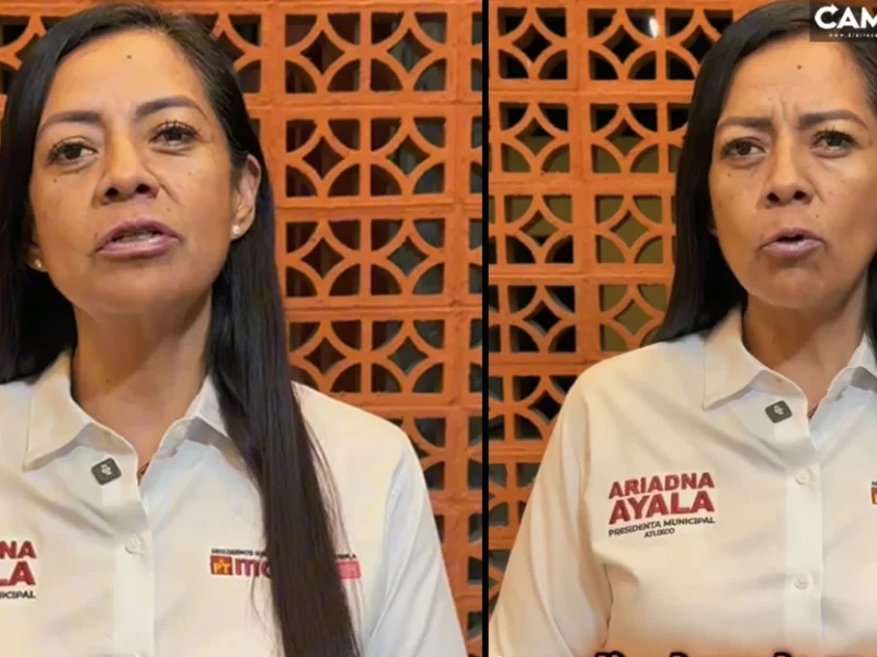“Mi campaña es de propuestas y respeto en Atlixco”, dice Ariadna Ayala ante ataques del PRIAN (VIDEO)
