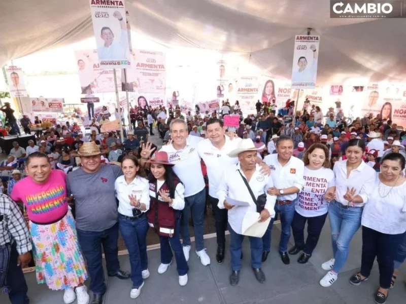 Armenta promete construir el “Puente de la Justicia” para conectar Puebla y San Baltazar Tetela (VIDEO)