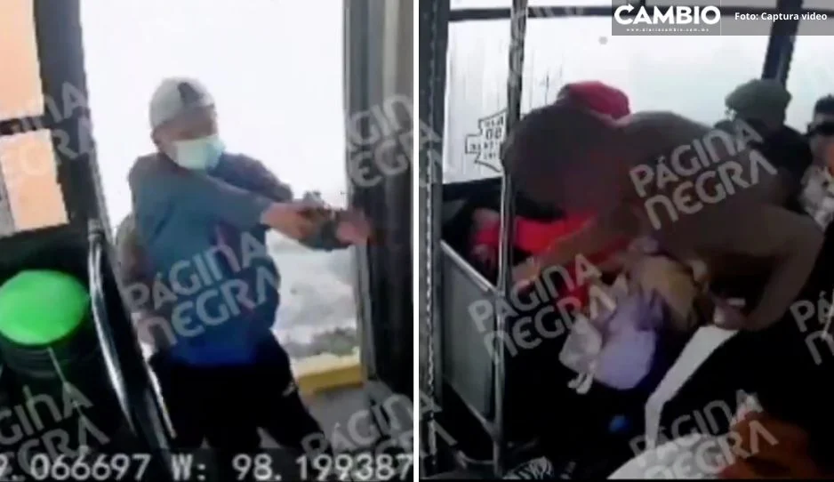 VIDEO: Así encañonaron y asaltaron a pasajeros de la Ruta 14