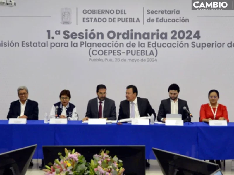 BUAP, sede de la Primera Sesión Ordinaria 2024 de la COEPES-Puebla