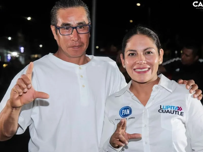 Lupita Cuautle realiza su tercer cierre de campaña en Lázaro Cárdenas