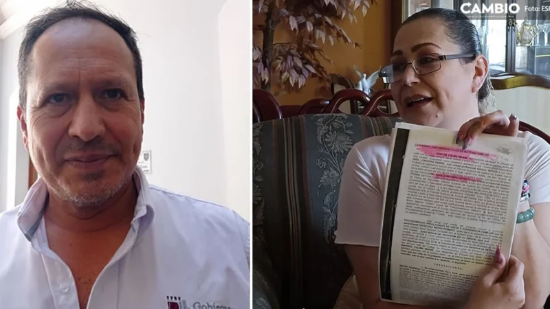 Maribel Palma denuncia públicamente a su hermano Carlos Marín en Tehuacán