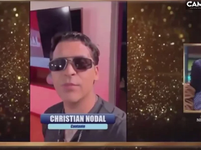 ¿Rivales por Belinda? Christian Nodal ignora a Lupillo Rivera en LCDLF 4 (VIDEO)