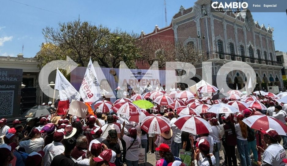 Con Nacho Mier y Armenta, Alejandro Barroso realiza gran cierre de campaña en Tehuacán