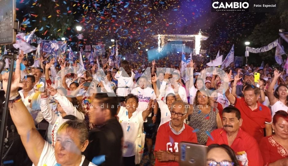 Acompaña Lalo Rivera a Eliseo Lezama en cierre de campaña