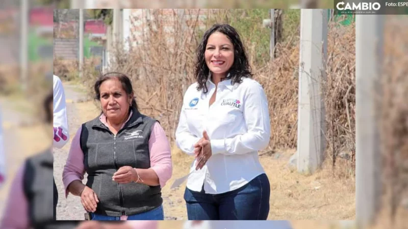 Lupita Cuautle se compromete a fomentar el reciclaje en San Andrés Cholula